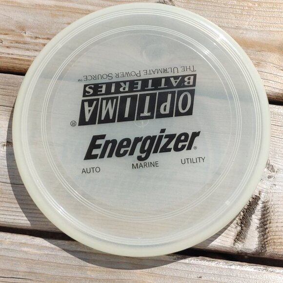 RARE Energizer Batteries Frisbee - Picture 1 of 2